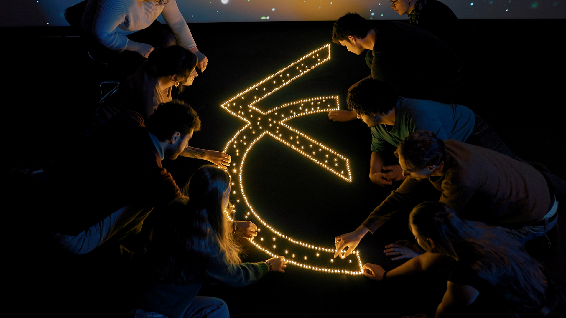 Il cortometraggio Luci di Comunità