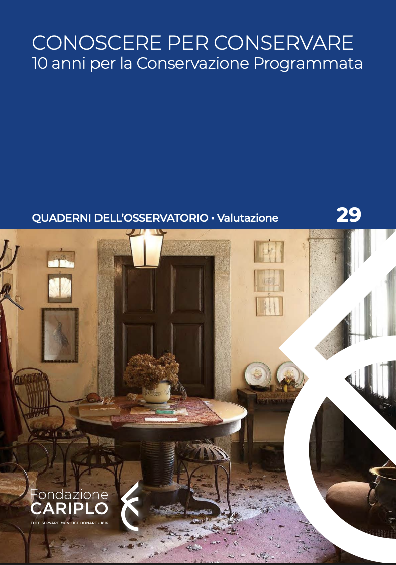 CONOSCERE PER CONSERVARE – Dieci anni per la Conservazione Programmata. Quaderno n.29